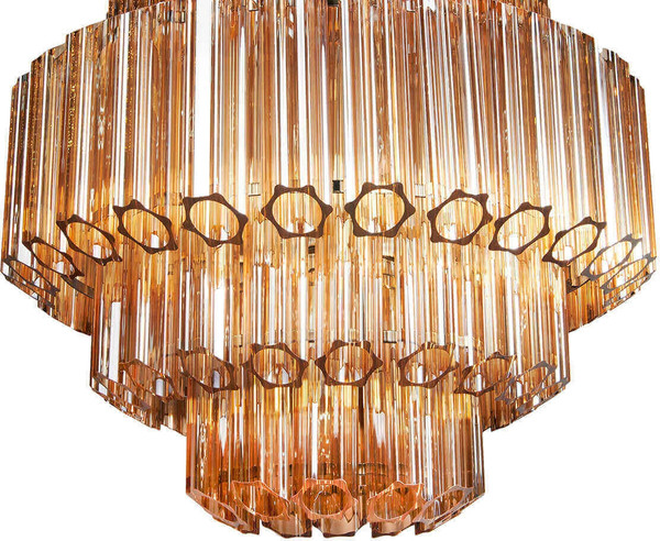 Изображение товара Люстра ILamp Destiny MD0267-7B Chrome+Brown