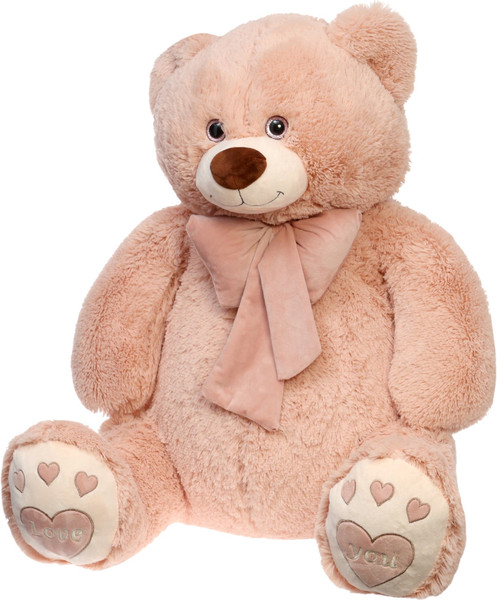 Изображение товара Мягкая игрушка Kult of toys Медведь Пьер с бантом / 10969557 (пудра)