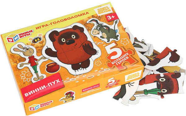 Изображение товара Развивающая игра Умные игры Винни Пух. Союзмультифильм / 4630395043519