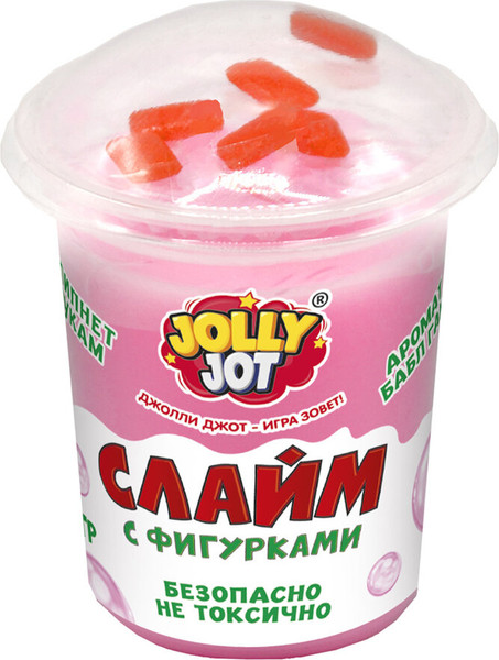 Изображение товара Набор слаймов Jolly Jot С фигурками вкусняшки / 666669