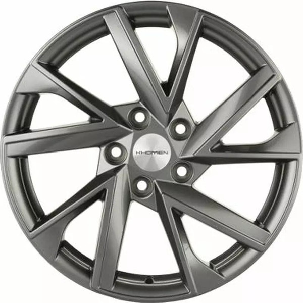 Изображение товара Литой диск Khomen KHW1714 CX-5/Seltos 17x7" 5x114.3мм DIA 67.1мм ET 50мм (Gray)