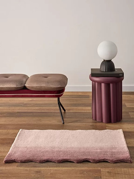 Изображение товара Коврик Tkano Over Horizon Trendy Ruffles / TK25-DR0007 (марсала)