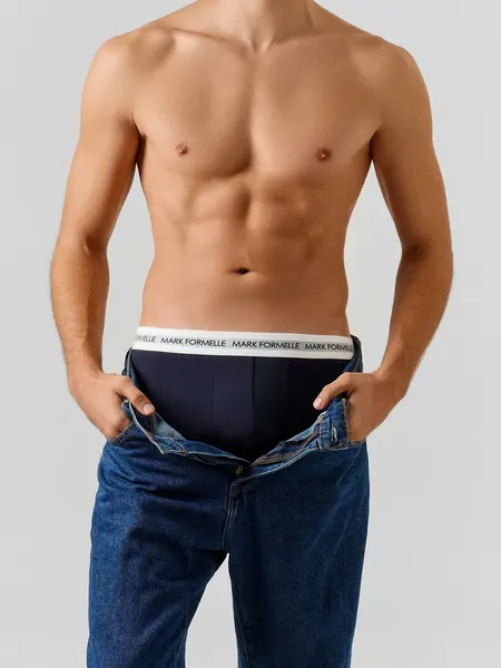 Изображение товара Трусы мужские Mark Formelle 411124 (р.98-108, темно-синий-3)