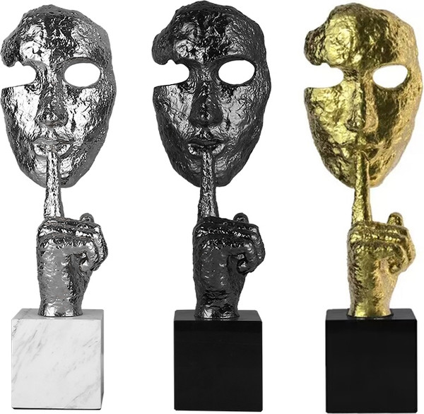 Изображение товара Статуэтка ArtHomeDecor Top Secret 7092 BK BK