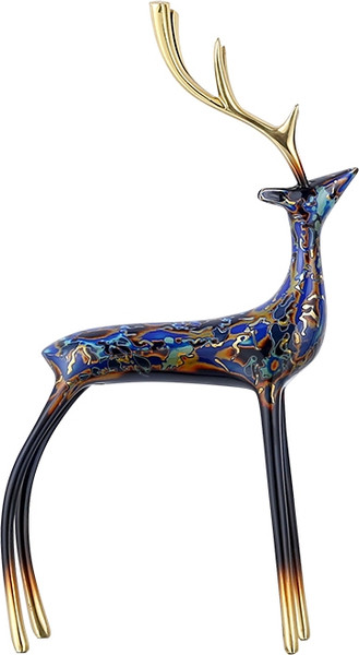 Изображение товара Статуэтка ArtHomeDecor Deer 7317 S GT BL