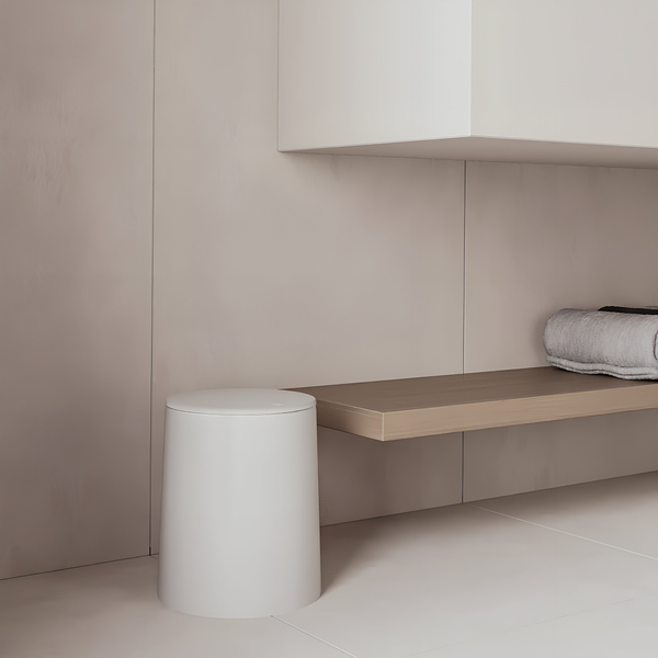 Изображение товара Мусорное ведро AMBIENT Flux / AFX071PPWT (5л, белый)