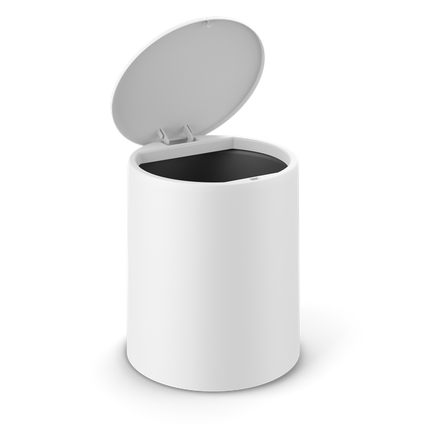 Изображение товара Мусорное ведро AMBIENT Flux / AFX071PPWT (5л, белый)