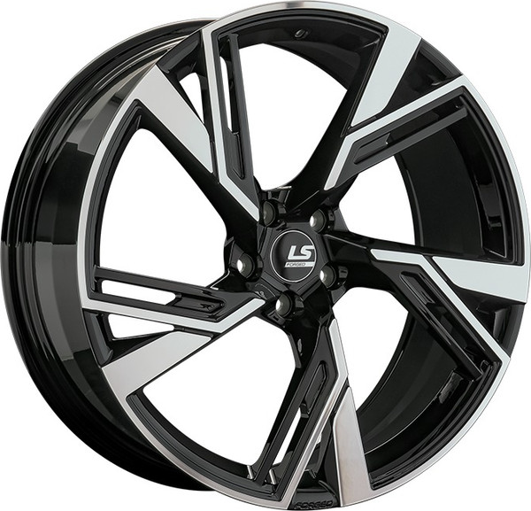 Литой диск LS wheels Forged FG23 19x8" 5x114.3мм DIA 67.1мм ET 35мм BKF — фото 3