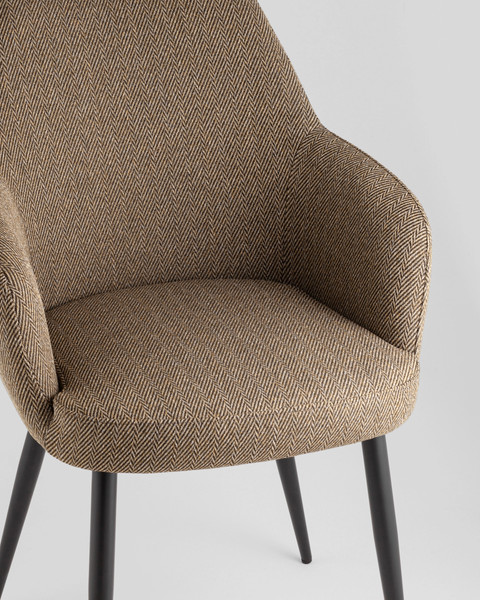 Изображение товара Стул Stool Group Katys / OS-2516-1 Ote-Henrya 273 (оливково-бежевый, елочка)