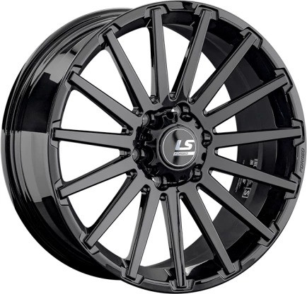 Литой диск LS wheels Forged FG32 20x8" 6x114.3мм DIA 67.1мм ET 46мм BK — фото 3
