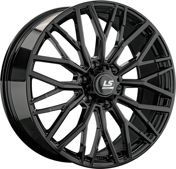 Литой диск LS wheels Forged FG33 22x9" 6x139.7мм DIA 95.1мм ET 45мм BK — фото 3