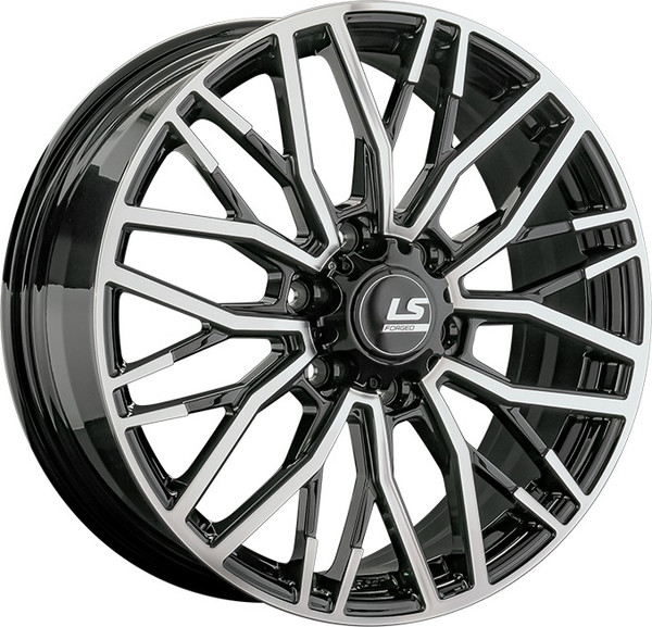 Литой диск LS wheels Forged FG33 22x9" 6x139.7мм DIA 95.1мм ET 45мм BKF — фото 3