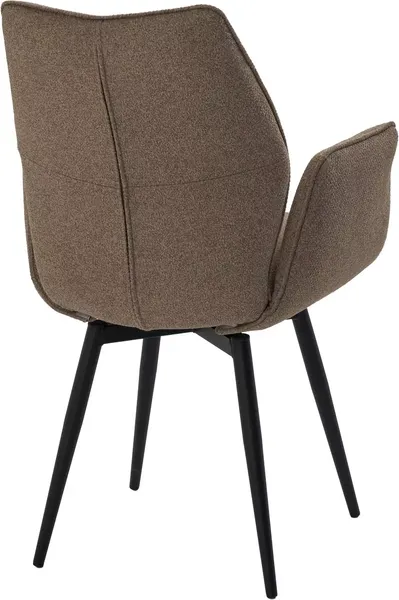 Изображение товара Стул M-City Грин 360 / 635M06180 (NS-05 капучино букле/черный каркас)