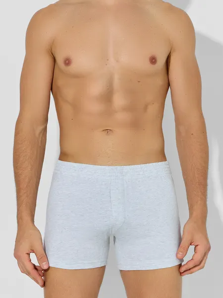 Изображение товара Комплект мужских трусов Mark Formelle 411152-3 (р.86-96, серый меланж 4306А/графит/черный)