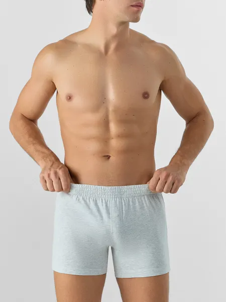 Изображение товара Комплект мужских трусов Mark Formelle 411152-3 (р.86-96, серый меланж 4306А/графит/черный)