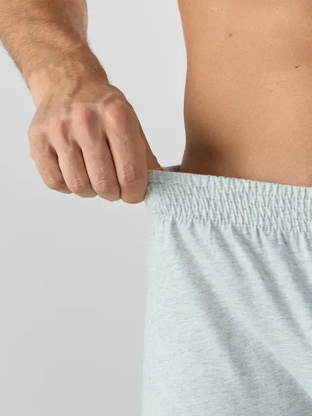 Изображение товара Комплект мужских трусов Mark Formelle 411152-3 (р.86-96, серый меланж 4306А/графит/черный)