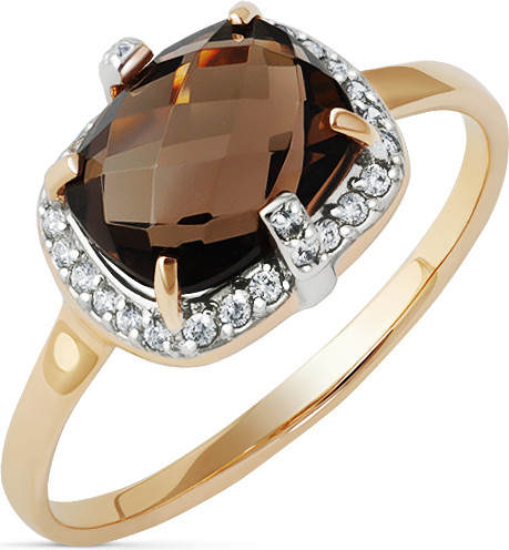 Изображение товара Кольцо из желтого золота Кристалл CI81700226773 (р.17)