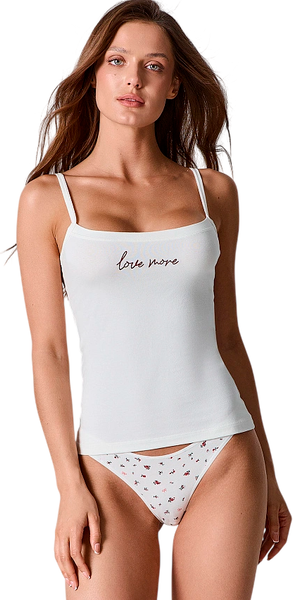 Изображение товара Комплект нижнего белья Mark Formelle 442210 (р.164/170-100-106, молочный/букетики на молочном)