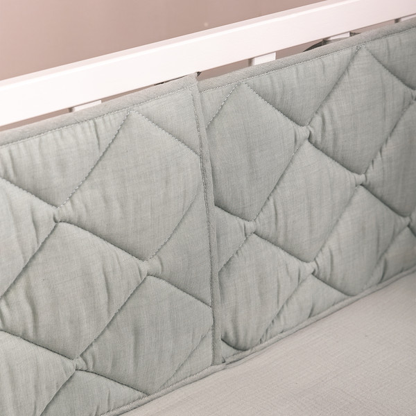 Изображение товара Бортик в кроватку Perina Slim / СБ.120-SM.13 (серо-оливковый)