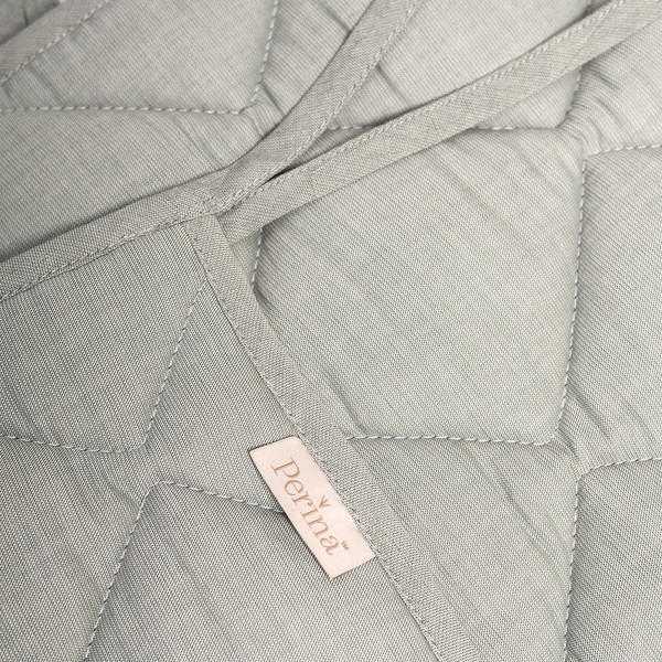 Изображение товара Бортик в кроватку Perina Slim / СБ.120-SM.13 (серо-оливковый)