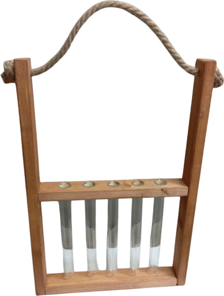 Изображение товара Ваза KraftHouse С 5 колбами / 2038784357353 (канадский орех)