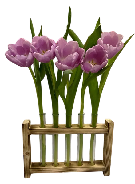 Изображение товара Ваза KraftHouse С 5 колбами / 2039545909255 (обожженный)