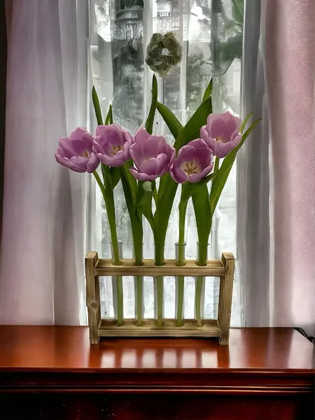 Изображение товара Ваза KraftHouse С 5 колбами / 2039545909255 (обожженный)