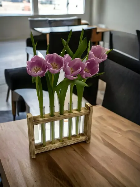 Изображение товара Ваза KraftHouse С 5 колбами / 2039545909255 (обожженный)