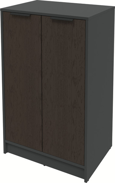 Изображение товара Тумба Interline Концепт КТ-Т64 Глосс (антрацит/дуб английский)