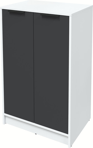 Изображение товара Тумба Interline Концепт КТ-Т64 Глосс (белый платинум/пепел)