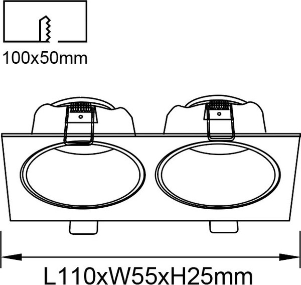 Изображение товара Точечный светильник Mantra Antilla 9171
