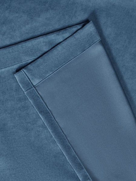 Изображение товара Комплект штор КронасМАрт Канвас 150x250 (2шт, джинс)