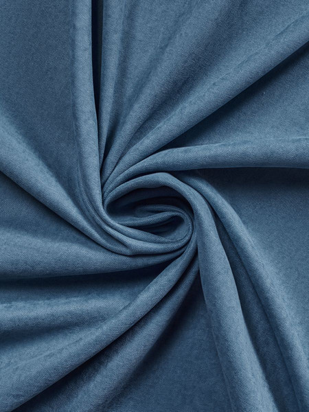 Изображение товара Комплект штор КронасМАрт Канвас 150x250 (2шт, джинс)