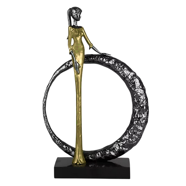 Изображение товара Статуэтка ArtHomeDecor Pretty Woman 7404 BK GD