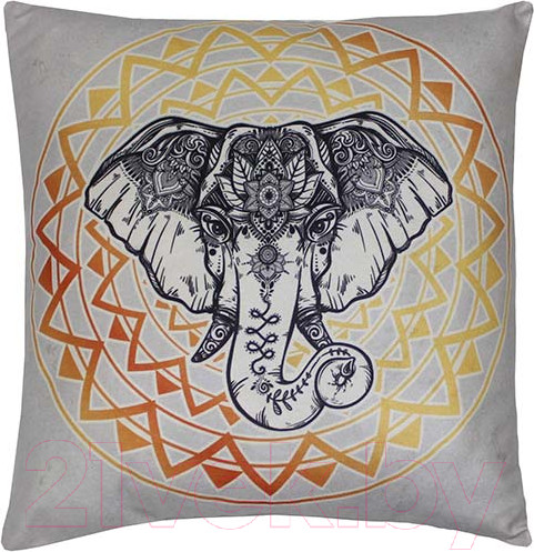 Изображение товара Подушка декоративная MATEX Fantasy Слон 2 / 07-357 (бежевый)