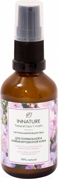 Изображение товара Крем для лица Innature Натуральный для нормальной и комбинированной кожи (50мл)