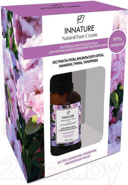 Изображение товара Крем для лица Innature Натуральный для нормальной и комбинированной кожи (50мл)