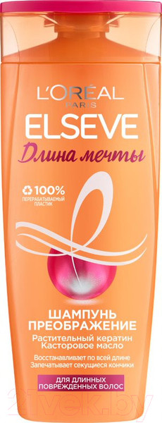Изображение товара Шампунь для волос L'Oreal Paris Elseve длина мечты (400мл)