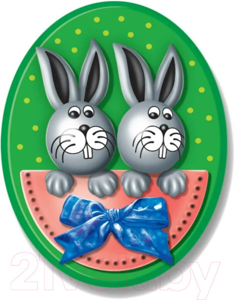 Изображение товара Набор для творчества Фантазер Магнит из гипса. Братцы-кролики / FN-707225