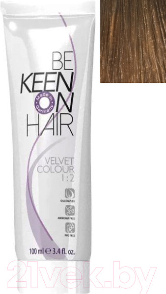 Изображение товара Крем-краска для волос KEEN Velvet Colour 7.0