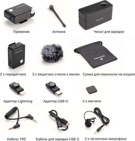 Изображение товара Радиосистема микрофонная Saramonic Ultra 03