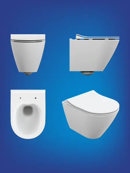 Изображение товара Унитаз подвесной с инсталляцией Cersanit City Smart DPL EO Slim / 69335