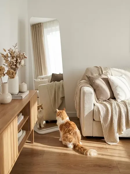 Изображение товара Зеркало Мебелик Стелла 4 (белый)