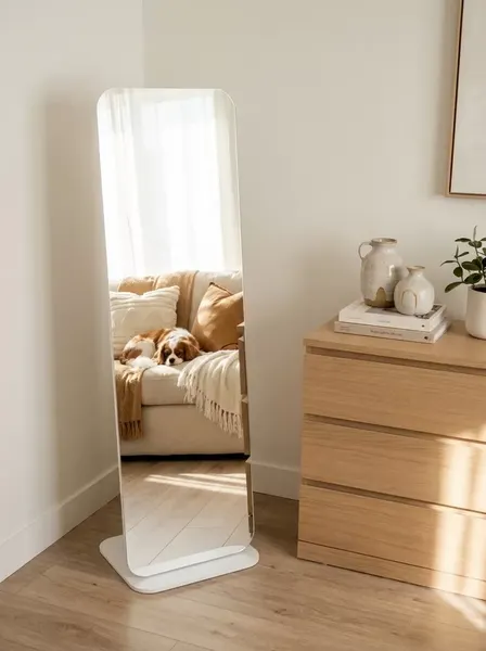 Изображение товара Зеркало Мебелик Стелла 4 (белый)