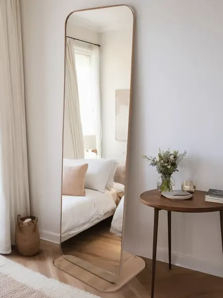 Изображение товара Зеркало Мебелик Стелла 4 (дуб крафт золотой)