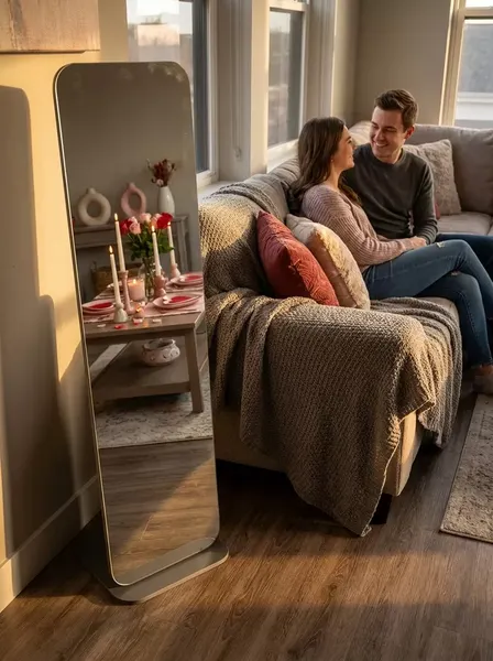 Изображение товара Зеркало Мебелик Стелла 4 (графит темный)