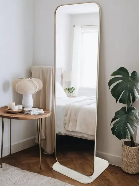 Изображение товара Зеркало Мебелик Стелла 4 (дуб крафт белый)