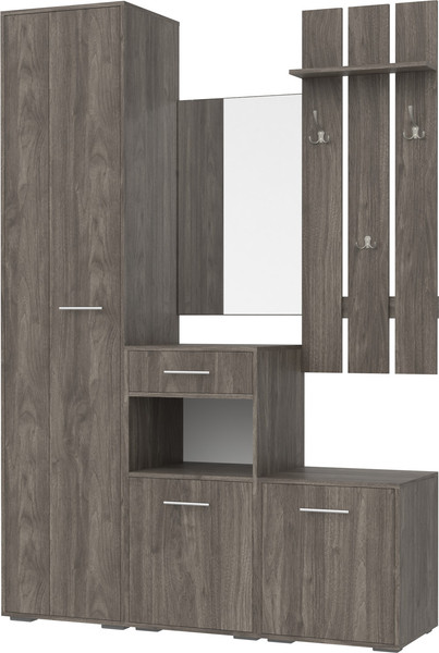 Изображение товара Секция в прихожую Кортекс-мебель Лара СП10 (орех элия)