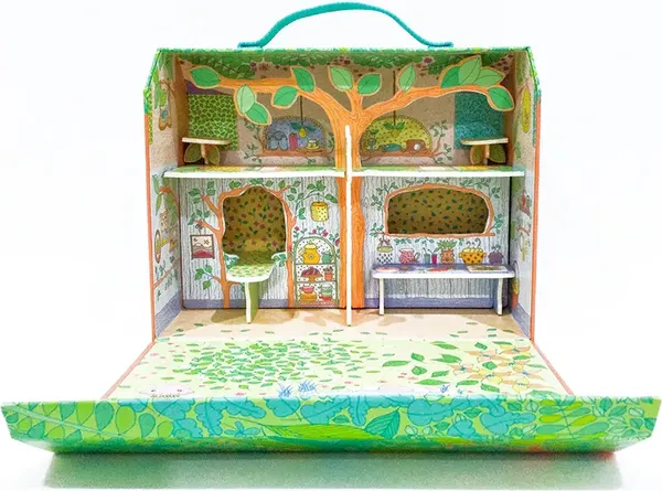 Изображение товара Кукольный домик Djeco Tinyly Домик Сильвии и Лиса / DJ06966