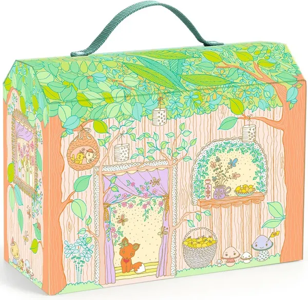 Изображение товара Кукольный домик Djeco Tinyly Домик Сильвии и Лиса / DJ06966